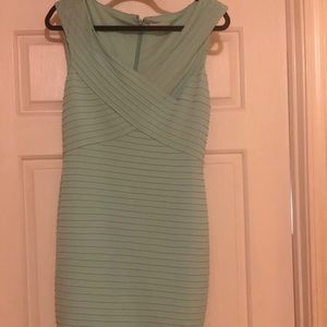 Calvin Kline light colored turquoise dress size 8.